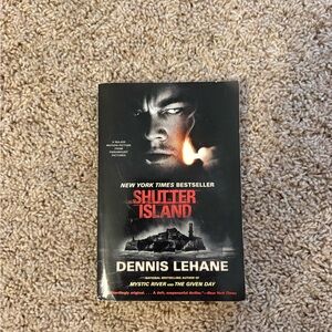 Shutter Island by Dennis Lehane paperback thriller book